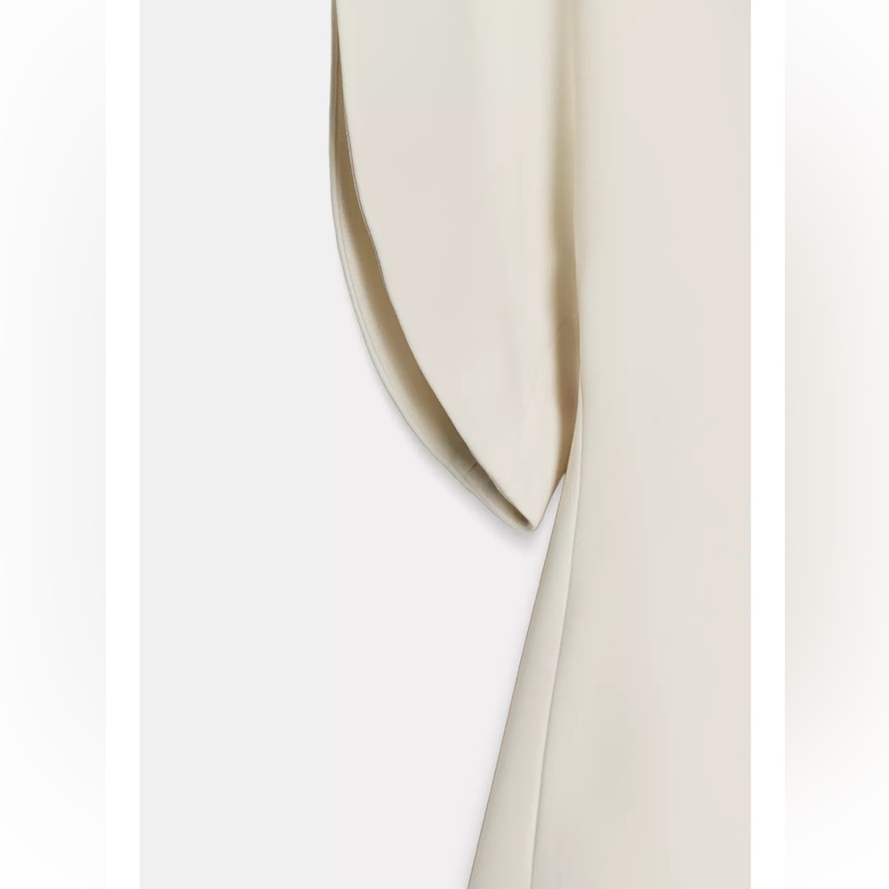 Zara NWT ZW collection Ivory Zara woman collection balloon sleeve top - Picture 10 of 12